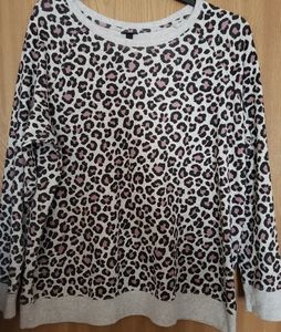 Torrid leopard print sweater